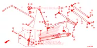 TRIANGLES   BARRE ANTI ROULIS (SXS1000S2R) pour Honda TALON 1000 R FOX LIVE VALVE 2021