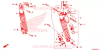 AMORTISSEUR ARRIERE pour Honda TALON 1000 X FOX LIVE VALVE 2021