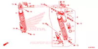 AMORTISSEUR ARRIERE pour Honda TALON 1000 X FOX LIVE VALVE 2021