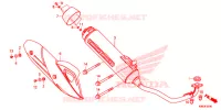 SILENCIEUX D'ECHAPPEMENT pour Honda PCX 125 2020
