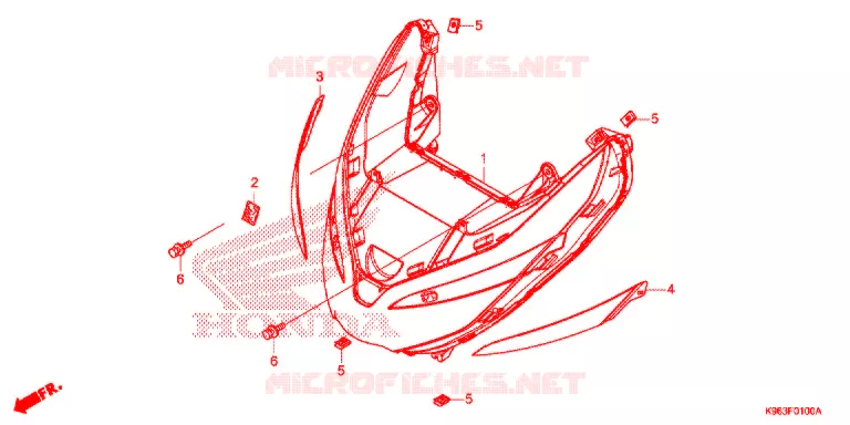 PHARE Honda SCOOTER 125 PCX 2020  WW125L_KO