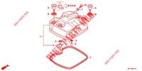 COUVRE CULASSE (GLH125SH) pour Honda STORM 125 TAMBOR DELANTERO 2012