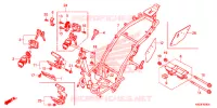CADRE pour Honda CLICK 125 I Idling Stop Spoked Wheels 2016