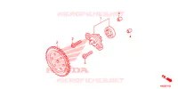 POMPE A HUILE pour Honda CLICK 125 I Idling Stop Spoked Wheels 2016