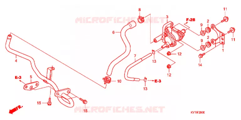 FILTRE A AIR - SOUPAPE D'AIR Honda SCOOTER 110 SCOOPY 2011  ACD110CSC