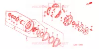 EMBRAYAGE UNIDIRECTIONNEL pour Honda BIZ 125 INÍCIO ELÉTRICO 2010