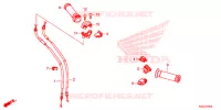 POIGNEE   COMMODO   CABLE pour Honda BIZ 125 FREIO DIANTEIRO DISCO 2019