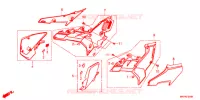 COUVERCLES LATERAUX pour Honda CB 400 X 2020