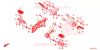 REPOSE PIED pour Honda REBEL 500 ABS 2020