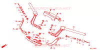 GUIDON   TE DE FOURCHE pour Honda GL 1800 GOLD WING 2020