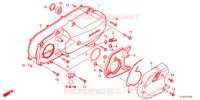 COUVERCLE GAUCHE pour Honda LEAD 125 2020
