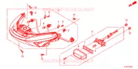 FEUX ARRIERE pour Honda LEAD 125 2020
