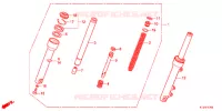 FOURCHE pour Honda LEAD 125 2020