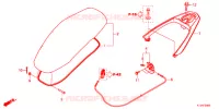 SELLE pour Honda LEAD 125 2020