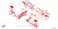 REPOSE PIED pour Honda REBEL 504 2020