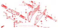 MARCHE (1) pour Honda WAVE 125 S, Kick start 2008