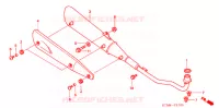 SILENCIEUX D'ECHAPPEMENT (1) pour Honda WAVE 125 S, Kick start 2008