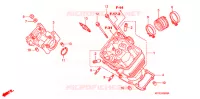 CULASSE  pour Honda CBR 125 2005