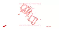 CYLINDRE pour Honda CBR 125 2005