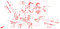 GUIDON   TE DE FOURCHE pour Honda CBR 125 2005