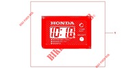 HORLOGE: 3,5 X 2,3 X 1 CM pour Honda CBR 125 2005