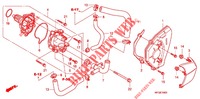 POMPE A EAU pour Honda CB 600 F HORNET ABS 34HP 2011
