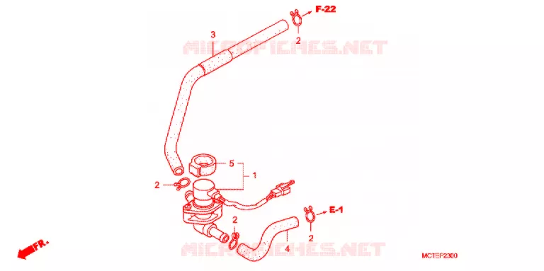 SOUPAPE D'ADMISSION Honda SCOOTER 600 SILVERWING 2009  FJS600A7