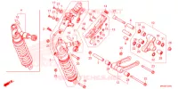 AMORTISSEUR ARRIERE pour Honda AFRICA TWIN 1100 DCT 2021