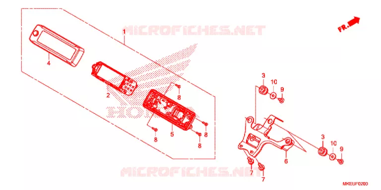 COMPTEUR Honda MOTO 450 CRF 2020  CRF450LL