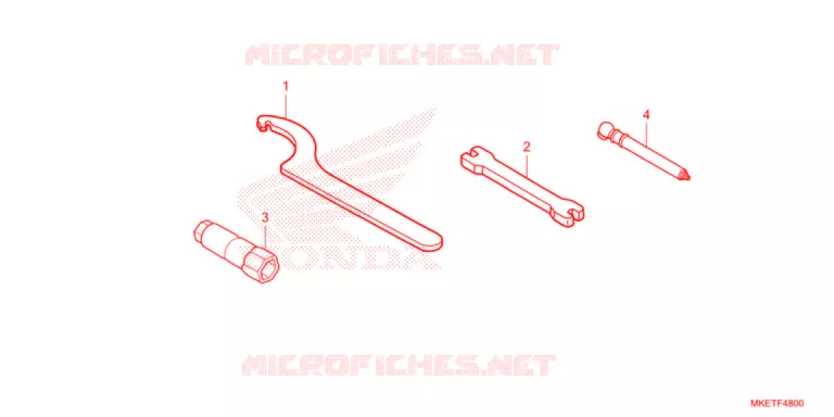 OUTIL Honda MOTO 450 CRF 2021  CRF450RLM