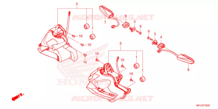 CLIGNOTANT Honda SCOOTER 750 FORZA 2021  NSS750M