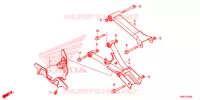BRAS ARRIERE pour Honda FOURTRAX 520 FOREMAN RUBICON 4X4 AT DCT EPS DELUXE 2021
