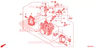 CORPS DE PAPILLON pour Honda FOURTRAX 520 FOREMAN RUBICON 4X4 AT DCT EPS DELUXE 2021