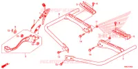 PEDALE   REPOSE PIED pour Honda FOURTRAX 520 FOREMAN RUBICON 4X4 AT DCT EPS DELUXE 2021