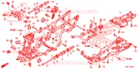 CADRE pour Honda FOURTRAX 520 FOREMAN RUBICON 4X4 EPS 2021
