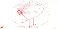 SELLE pour Honda FOURTRAX 520 FOREMAN RUBICON 4X4 EPS 2021