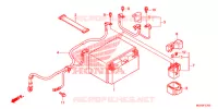 BATTERIE pour Honda CROSSTOURER 1200 NOIR 2013