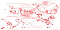 POMPE A ESSENCE pour Honda CROSSTOURER 1200 NOIR 2013