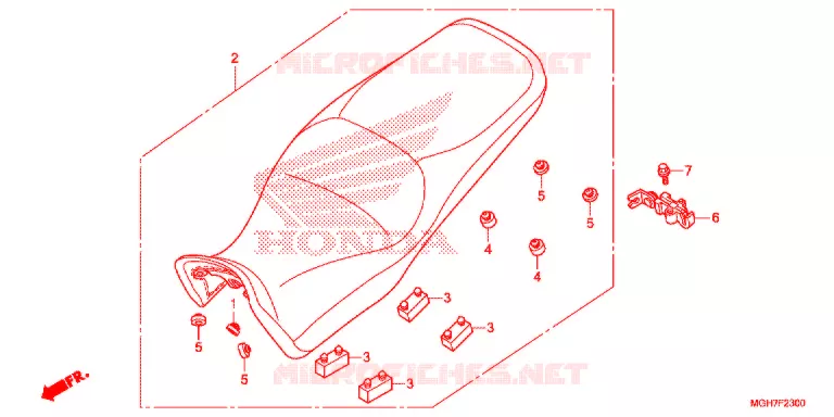 SELLE Honda MOTO 1200 CROSSTOURER 2015  VFR1200XF