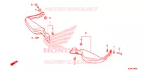 PROTEGES MAINS pour Honda CROSSTOURER 1200 2014