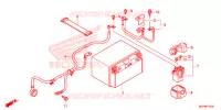 BATTERIE pour Honda CROSSTOURER 1200 S RED 2017