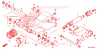 BRAS OSCILLANT pour Honda CROSSTOURER 1200 S RED 2017