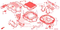 FILTRE A AIR pour Honda CROSSTOURER 1200 S RED 2017