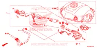POMPE A ESSENCE pour Honda CROSSTOURER 1200 S RED 2017