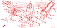 CADRE pour Honda CROSSTOURER 1200 DCT 2015
