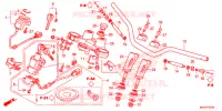 GUIDON   TE DE FOURCHE pour Honda CROSSTOURER 1200 DCT 2015