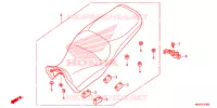 SELLE pour Honda CROSSTOURER 1200 DCT 2015