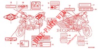 ETIQUETTE DE PRECAUTIONS pour Honda CROSSTOURER 1200 2012