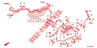 FLEXIBLE DE FREIN pour Honda CROSSTOURER 1200 2012