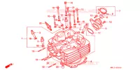 CULASSE pour Honda XR 600 R 1995